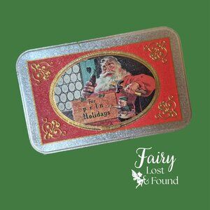 COCA COLA Nostalgia Playing Cards in tin box - Coke 1998